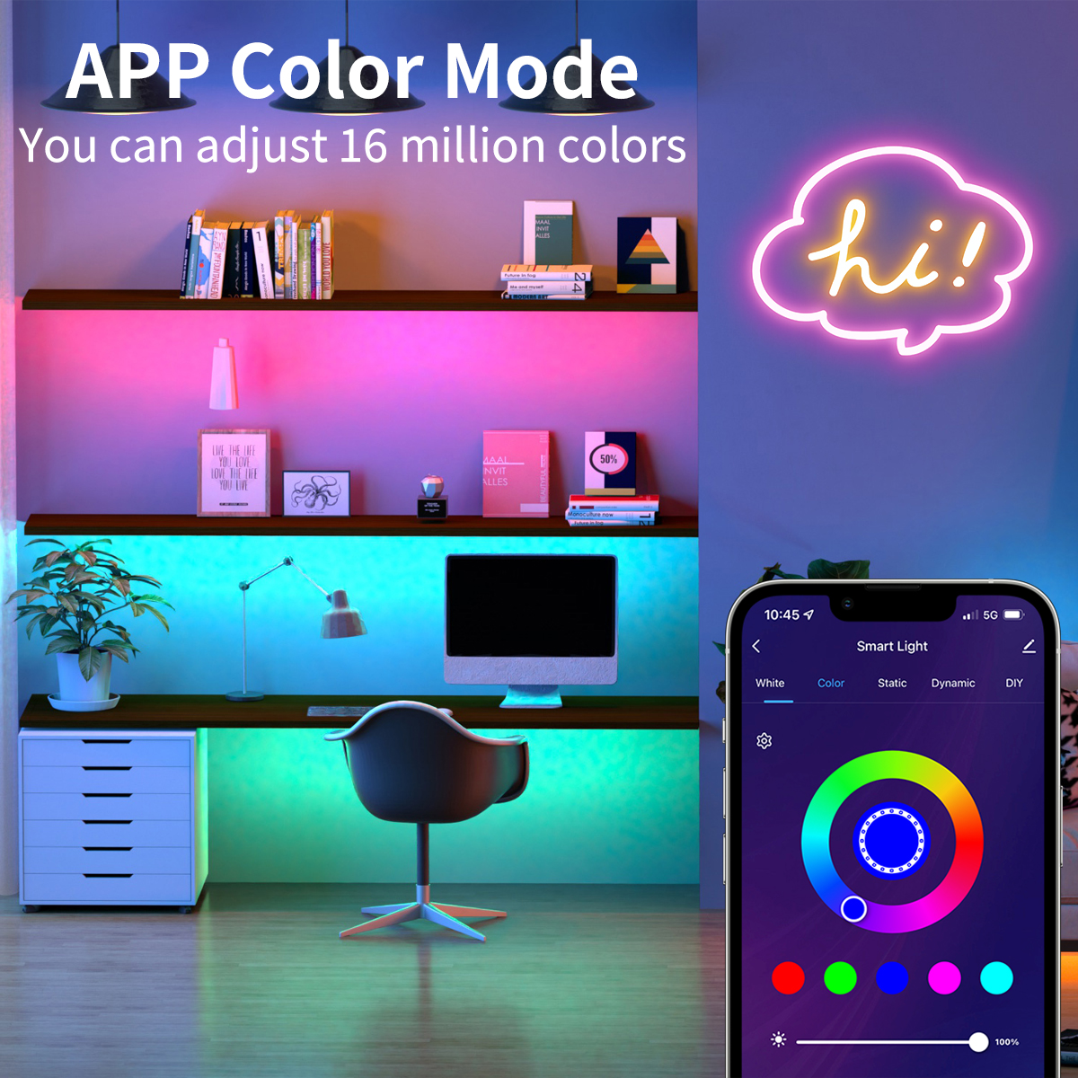 HCP069 wifi幻彩霓虹灯带